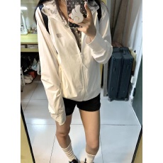 批发实价 印花-加内抽 【广州面料 】 凉感防晒衣外套女美式复古上衣