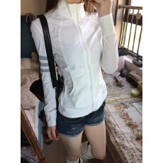 批发实价 印花-原版做法【广州面料 】 凉感短款<b class='q'>修身</b>防晒衣外套女