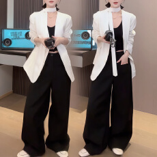 批发官图 2026春秋新款韩版设计干练西服洋气外套今年流行的爆款西装