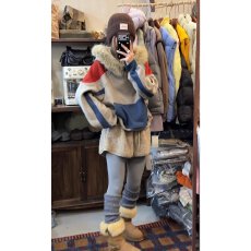 批发韩版女百搭宽松拼色毛领卫衣潮2025秋冬新款时尚休闲显瘦套头上衣