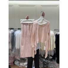 批发im向 松弛进阶’天丝<b class='q'>亚麻</b>轻薄休闲慵懒开衫背心半裙宽松三件套