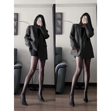 批发高级感御姐气质西装外套女春装新款复古英伦风宽松廓形<b class='q'>小</b><b class='q'>西服</b>上衣