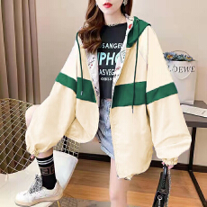 批发正反两面穿外套女2025<b class='q'>秋</b>季新款宽松休闲开衫夹克棒球服