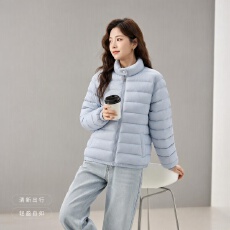 批发鸭鸭同款2026新款棉服女短款<b class='q'>时尚</b>高级<b class='q'>潮流</b>秋冬休闲百搭保暖上衣