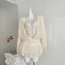 2026年春季新款时尚套装辣妹性感上衣配高腰显瘦半身裙女