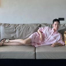老钱风休闲衬衫套装女2026年夏季简约气质减龄百搭粉色短裤两件套