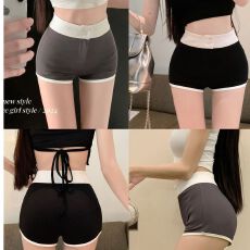 批发40支酷丝爽绵螺纹 夏季紧身直筒热裤<b class='q'>打底裤</b>休闲运动<b class='q'>包臀</b>提臀裤子