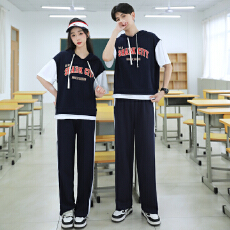 批发实拍 齐码 夏季初中高中学生<b class='q'>班</b><b class='q'>服</b>运动会套装校<b class='q'>服</b>