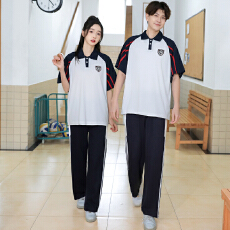 批发实拍 齐码 夏季初中高中学生<b class='q'>班</b><b class='q'>服</b>运动会开幕式套装<b class='q'>定制</b>校<b class='q'>服</b>