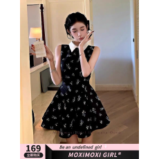 批发Barb Chill【2/4新品2件叠加立减 · 7折】无袖公主裙碎花<b class='q'>连衣裙</b>