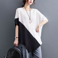 批发300斤<b class='q'>加肥</b><b class='q'>加大</b>女上衣短袖t恤雪纺衫2026夏季新款胖mm宽松遮肚韩版