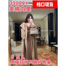 批发ACHI大也池驼色双面呢<b class='q'>外套</b>女冬绵羊毛大翻领慵懒中长款山羊绒大衣