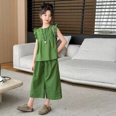 批发女<b class='q'>童</b><b class='q'>夏季</b><b class='q'>套装</b>2026新款洋气网红炸街<b class='q'>童</b>装时髦中大<b class='q'>童</b>薄款<b class='q'>夏</b>装两件套