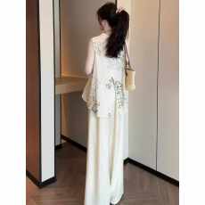 批发新中式国风时尚套装2025年夏季新款穿搭一整套巨好看今年流行女装