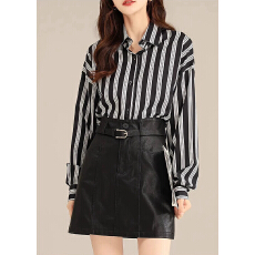 批发咖色PU小皮裙短裙女秋冬季2025新款高腰显瘦洋气a字<b class='q'>包臀裙</b>半身裙