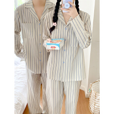 批发实拍实价 秋季新款<b class='q'>情侣</b><b class='q'>睡衣</b><b class='q'>韩版</b>宽松长袖休闲家居服套装