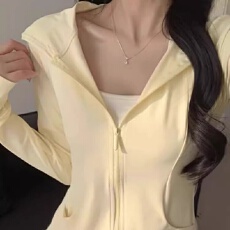 批发冰丝<b class='q'>防晒</b>衣女夏季修身冰感触面料<b class='q'>外套</b>防紫外线上衣2026新款设计感