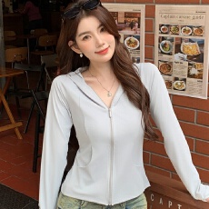 批发冰丝<b class='q'>防晒</b>衣女夏季薄款2026新款长袖连帽外穿防紫外线开衫<b class='q'>外套</b>