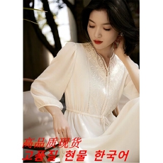 批发笑涵阁维多利亚仙女裙定位刺绣 轻薄飘逸乔其<b class='q'>桑蚕丝</b><b class='q'>连衣裙</b>