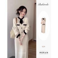 批发韩系千金小香风毛衣外套女秋冬气质<b class='q'>半身裙</b>气质名媛针织两件套装女