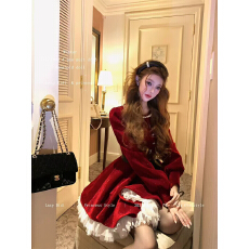 批发Lazy Didi珍珠星夜 定制亮闪丝绒多层纱摆<b class='q'>连衣裙</b>千金钉珠<b class='q'>蓬蓬裙</b>