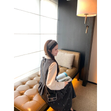 批发杨杨YANGRUOYU【淡淡霜叶】翻领衬衫女叠穿气质刺绣连衣裙<b class='q'>两件套</b>