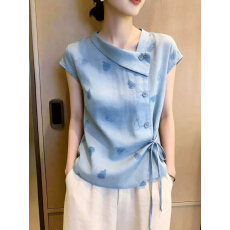 批发2026年别致很仙的法式绝美上衣夏季新款重要场合高端独特漂亮<b class='q'>女装</b>