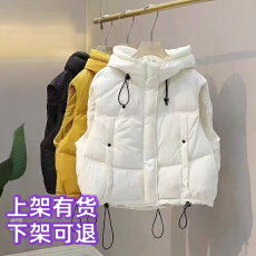 批发高级感羽绒马甲女款秋冬新款爆款休闲气质百搭马夹