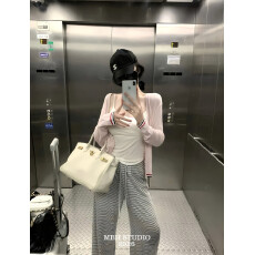 批发【MBH】爱马家togo头层牛皮荔枝纹30寸铂金包老钱风大容量手提包