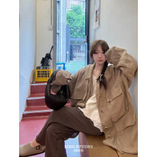 批发【MBH】极简风气质迷你可颂牛角包羊皮手拎腋下手提包