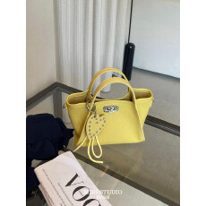 批发【MBH】26早春荔枝纹牛皮翅膀菜篮子包简约百搭手提包