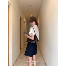 批发【MBH】手工编织包小众高级感法式腋下包休闲百搭单肩包(配收纳袋