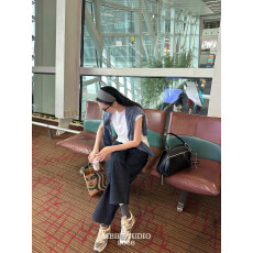 进口头层小牛皮双头拉链气质托特包大容量通勤宽肩带斜挎手提包