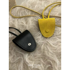 批发【MBH】26ss新品牛皮挂脖眼镜夹吊坠装饰项链包包配饰
