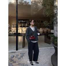 批发秋上新！【MBH】box皮凯莉包酒红色二代19寸秋冬高级感手提斜挎包