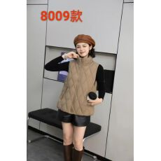 批发时尚短款外穿加厚羽绒棉马甲外套女秋<b class='q'>冬</b>新款立领无袖马夹背心