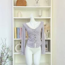 批发【瑞茜】名伶千金 秋冬纯欲风小众设计显瘦上衣<b class='q'>短裙</b>R9335D