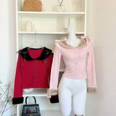 批发TailorMom【温香软玉】软 fufu <b class='q'>套装</b> 仿貂毛领内搭 + 显瘦半裙