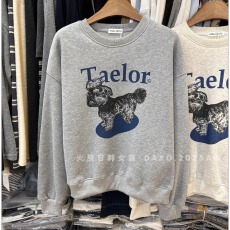 批发华棉复合-薄款/加绒 秋冬装加绒圆领卫衣<b class='q'>女</b>印花<b class='q'>宝宝</b>绒