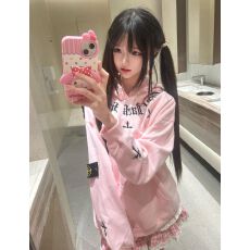 批发薄款 原版刺绣+徽章#后包领 华棉复合 <b class='q'>套头卫衣</b>男<b class='q'>女</b>