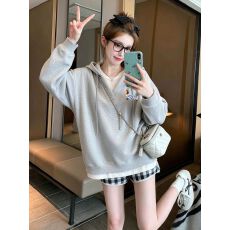 批发华棉复牛奶丝/天鹅绒双层帽后包领特<b class='q'>大码</b>300斤秋冬假两件