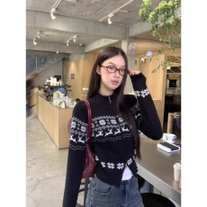 批发【原版质量】红人馆<b class='q'>针织</b><b class='q'>开衫</b>穿搭新款韩系长袖上衣修身毛衣外套