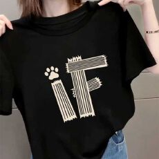 批发大码纯棉正肩短袖t恤女时尚百搭灰色加厚款打底衫上衣春夏秋<b class='q'>冬</b>季