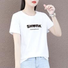 批发<b class='q'>妈妈</b>装夏季休闲运动纯棉短袖T恤女潮流小个子洋气短袖上衣<b class='q'>打底衫</b>