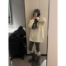 批发收口袖加厚<b class='q'>t</b><b class='q'>恤</b>打底衫女2025秋冬新款内搭<b class='q'>长袖</b>韩版<b class='q'>宽松</b>舒适上衣服