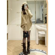 批发卡其色<b class='q'>高领</b><b class='q'>毛衣</b>