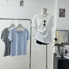 Tongiiuu■Row系瘦瘦T 设计感短袖T恤女宽松显瘦内搭打底衫上衣春