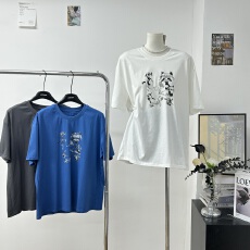 oker章壳儿正品~西高地圆领短袖T恤韩国春夏百搭宽松休闲上衣