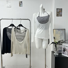 批发2026夏季辣妹穿搭一整套女美式时尚<b class='q'>长袖</b>防晒罩衫