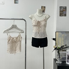 批发popchee｜树莓小吊带｜100%<b class='q'>桑蚕丝</b>！轻盈少女感吊带 春夏的味道